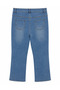 Plus Size Zippered Denim Women's Trousers - 2
