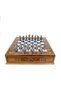 Flzdgnkr Truva Stone Chess Set with Drawers Sc32Mtrv (141415) - Sc32Mtrv - 3