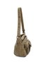 Women's Multi-Compartment Faux Leather Hand and Shoulder Bag with Adjustable Strap - 8