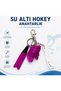 Underwater Hockey Themed 3D Keychain