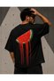 Palestine Watermelon Printed Oversize Unisex T-Shirt – Minimal Streetwear Graphic Design - 3