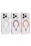 iPhone 17 Pro Case with Rhinestones and Glitter, Magsafe Camera Raised Silicone Tgco - 4