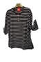 Plus Size Capri Sleeve Combed Cotton Blouse - 2