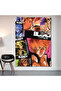 Bleach Collage Wall Covering Wall Tapestry First Quality Satin Fabric Poster