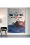 The Witcher Wild Hunt Wall Covering Wall Tapestry First Quality Satin Fabric Poster