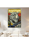 Rocksteady – Tmnt Wall Covering Wall Tapestry First Quality Satin Fabric Poster - 2