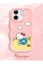Infinix Smart 9 Compatible Case Camera Protector Pink Silicone Couple Phone Case Kitty Pattern - 2