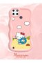 Realme C21Y Compatible Case Camera Protector Pink Silicone Couple Phone Case Kitty Pattern - 2