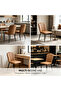 Modern Dining Chair,High Back with Soft Seat,for Kitchen, Dining Room, Living Room - 4