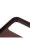Bloomcase Mono Espresso Brown Apple iPhone 17 Pro Max (6.9") Genuine Leather Magsafe Case - 5