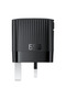 شاحن A129 GaN بقوة 65 واط مع كابل USB-C قابل للسحب مدمج (قابس بريطاني) - 4