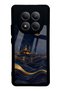 Xiaomi Redmi Note 15 Golden Crescent Bosphorus Design Glossy Phone Case