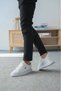 Kb-Ph-2 Kuback White Skin White Gel Sole Lace-Up Casual Men's Shoes - 2