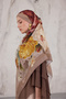 Sunshine Series Patterned Cotton Soft Shawl Women's Colorful Shawl - 8