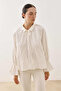Brushed Cotton Top Ecru - 4