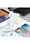 Replacement Apple MacBook Charger 61W USB-C Type-C Power Adapter with USB-C to USB-C Cable – Compatible with MacBook Pro & MacBook Air - 5