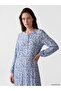 Esvab • Modern & Distinctive Zero Roba Collar Floral Dress - 2