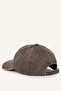 School Women's Washable Jean Cap Brown Hat H6749Ax26Wn - 4