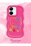 Vivo Y36 4g Compatible Case Camera Protector Red Silicone Couple Phone Case Kitty Pattern - 2