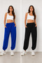2-Piece Women's Elastic Waist Trackpants