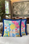 Beach Tropik Summer Sea Theme Exotic Fringe Pillowcase - Surf Aloha Tassel Throw Pillow Cover