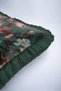 Floral Patterned Vintage Botanical Fringed Pillowcase - Romantic Garden Black Tassel Throw Pillow Cover - 8