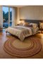 Rugs Modern Home - Savana Modern Round Wicker Textured Rug - 2