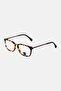 Women VGP026 Square Eyeglasses, Havana Brown - 3