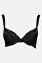 Women 3 Pieces Wide Strap Push Up Bra, Multicolor - 7
