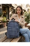 Striped Washable Backpack - 2