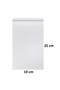 200 Pieces 10X20+5 cm Transparent Adhesive Gelatin Pouches Dowry Bags - 2