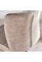 RIVINGTON DINING CHAIR FABRIC - BEIGE & ASH GREY - 5