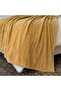 Ultrasoft Matt Flannel Blanket 150x200cm - Ochre - 2