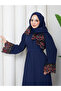 Women's Lace-Detachted Shawl with Lace Details, Tesstur Ferace Kep - 2