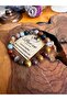 Ocean Jasper 8 mm Natural Stone Design Bracelet - 2