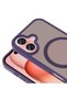 iPhone 16 Case Magsafe Supported Camera Raised Silicone Matte Anti-Fingerprint Gzst - 3