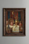 Oriental Still Life - Vintage Patterned Painting - Thick Model
