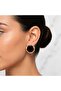 Wavy Gold Detailed Earrings
