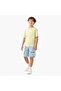 Crew Neck Short Sleeves T-shirt with Palm Tree Print - 2