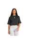 Women's Black Essentials 3-Stripe T-Shirt Jd4998 - 2