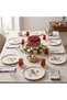 Kardelen Set of 6 Porcelain Cake Plates - 5