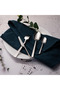 95-Piece Silver Matte Stainless Steel Cutlery Set | Luxury Flatware Collection - 3