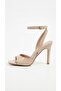 Velzia Women's Heeled Sandals Thin Heel Patent Leather Open Toe Single Strap Ankle Strap Evening Dress Event Stylish 9 cm - 2