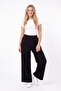 Muslin Gabardine Mixed Loose Fit Pants - 2