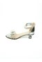 760 Silver Girls' Heeled Evening Dress Shoes - 3