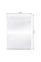 Pack Of 48 Clear Reclosable Zip Plastic Poly Bags 30x40 cm with Heavy Duty Plastic Resealable Lock Seal Zipper Bags for Photo Jewelry Bakery Treats Party Favors Snacks & Vegetables - 3
