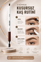 Double-Ended Eyebrow Pencil and Eyebrow Brush Angled Tip Brow Shaper - 2