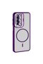 Galaxy A17 Case with Camera Stand, Magsafe Supported, Transparent Back, Silicone - 5