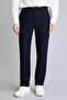 G5993Axnv106 Navy Blue 100% Cotton Regular Fit Pants - 3