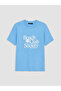 Original Oval Collar Printed Women's T-Shirt - 5